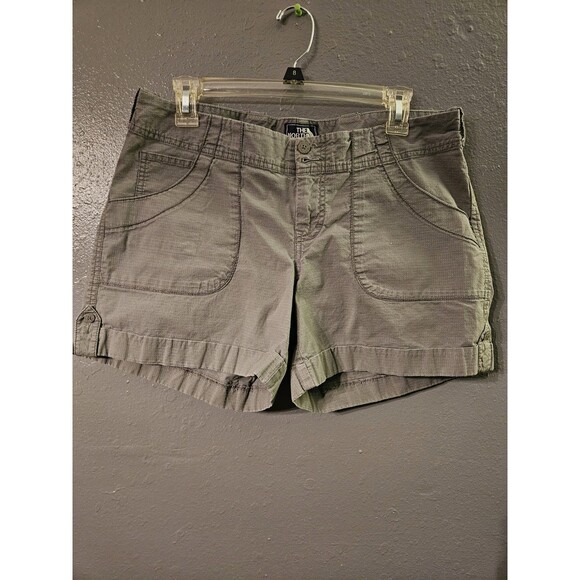 The North Face Womens Lager Roll Shorts Size‎ 10 Regular Gray - Picture 1 of 6